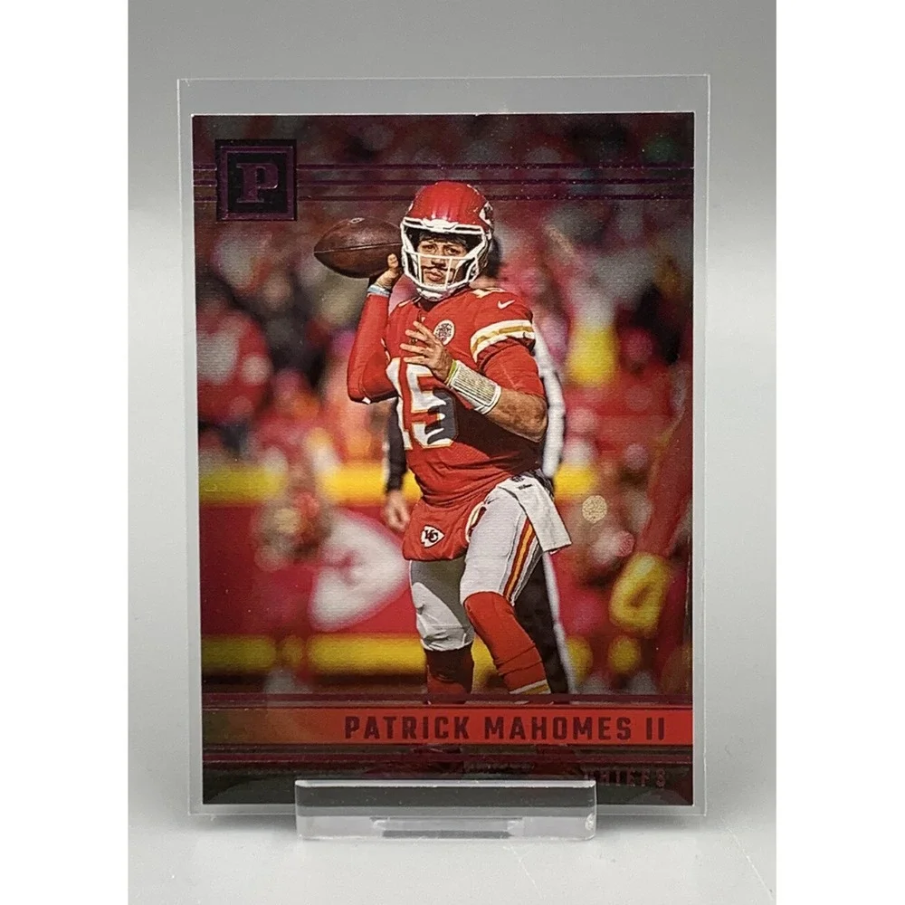 Patrick Mahomes II 2022 Chronicles Panini Football Pink #PA-32 -KC Chiefs - Picture 3 of 3